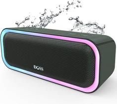 Alto-falante Bluetooth DOSS SoundBox Pro 20W com som estéreo IPX6