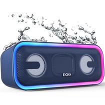 Alto-falante Bluetooth DOSS SoundBox Pro+ 24W IPX6 azul impermeável