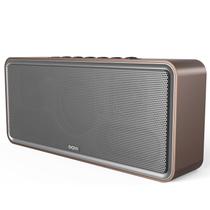 Alto-falante Bluetooth DOSS SoundBox XL 32W com subwoofer dourado
