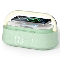 Alto-falante Bluetooth e despertador FREEFISH com carregador sem fio