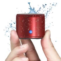 Alto-falante Bluetooth EWA A106 Pro à prova d'água com estojo de viagem vermelho