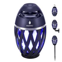 Alto-falante Bluetooth externo ANERIMST à prova d'água com lanterna LED
