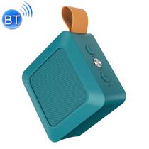 Alto-falante Bluetooth externo sem fio verde com microfone
