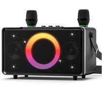 Alto-falante Bluetooth GFEEN portátil 200W 15H Playtime 2 microfones