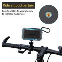 Alto-Falante Bluetooth Impermeável para Bicicleta - Áudio Portátil para Outdoor