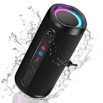Alto-falante Bluetooth KingSom Portable com luzes à prova d'água