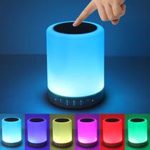 Alto-falante Bluetooth KPR Night Light Touch Control Wireless