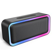 Alto-falante Bluetooth Kunodi 2023 RGB à prova d'água 10W estéreo
