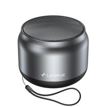 Alto-falante Bluetooth LENRUE K3 5W Clear Sound 15H Reprodução cinza