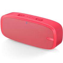 Alto-falante Bluetooth LENRUE Wireless Portable com 12 horas de tempo de reprodução vermelho