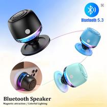 Alto-falante Bluetooth magnético impermeável IPX6 RGB Beat Light chengquan