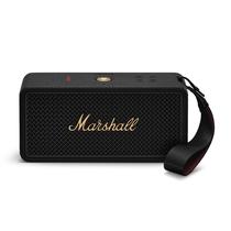 Alto-falante Bluetooth Marshall Middleton II preto e latão
