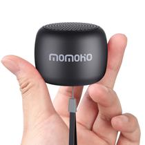 Alto-falante Bluetooth MOMOHO pequeno portátil com microfone e cartão TF Bla
