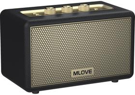 Alto-falante Bluetooth MOVE A200 Portátil Retro com Aux/USB/SD Preto