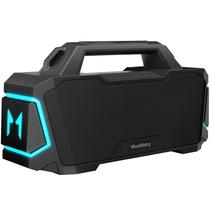 Alto-falante Bluetooth MusiBaby M1, subwoofer sem fio IPX6 20H, preto