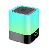 Alto-falante Bluetooth Night Light Aisuo 5 em 1 com despertador