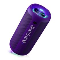 Alto-falante Bluetooth Ortizan Portable IPX7 Impermeável 24W Roxo
