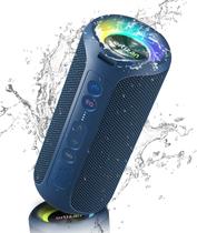 Alto-falante Bluetooth Ortizan X8 Pro 40W IPX7 azul impermeável