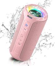 Alto-falante Bluetooth Ortizan X8 Pro 40W IPX7 impermeável rosa Alto-falante Bluetooth Ortizan X8 Pro 40W IPX7 impermeável rosa
