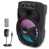 Alto-falante Bluetooth PA portátil Pyle 8 300W com luzes LED