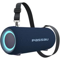 Alto-falante Bluetooth Passau S223B 40W à prova d'água IPX5 azul