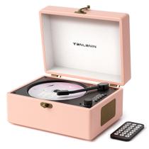 Alto-Falante Bluetooth Portátil e Recarregável TANLANIN com CD Player