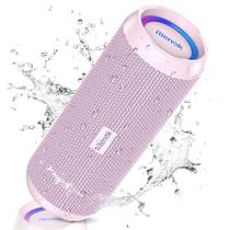 Alto-falante Bluetooth Portátil RIENOK S1 - 30W, IPX7 à Prova D'Água - Rosa