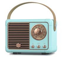Alto-falante Bluetooth PRUNUS J-999 Retro Vintage Style Azul Alto-falante Bluetooth PRUNUS J-999 Retro Vintage Style Azul