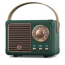 Alto-falante Bluetooth PRUNUS J-999 Retro Vintage Verde