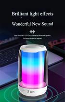Alto-falante Bluetooth Pulse Pulse4mini, luzes LED brancas, gradiente colorido