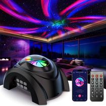 Alto-falante Bluetooth Rossetta Galaxy Projector 58 efeitos