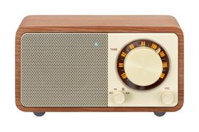 Alto-falante Bluetooth Sangean WR-7WL Armário de madeira com sintonizador FM