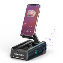 Alto-falante Bluetooth sem fio com suporte de telefone JTEMAN Alto-falante Bluetooth sem fio com suporte de telefone JTEMAN