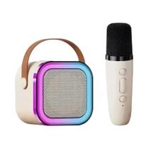 Alto-falante Bluetooth Sem Fio Infantil Com Microfone Integrado Home KTV Set National Song Support