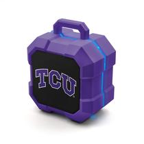 Alto-falante Bluetooth sem fio SOAR NCAA Shockbox LED TCU