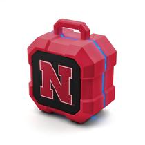 Alto-falante Bluetooth sem fio SOAR NCAA Shockbox Nebraska