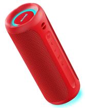 Alto-falante Bluetooth SOWO portátil impermeável IPX7 25W vermelho