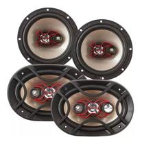 Alto Falante Bravox Kit Facil 6 + Triaxial Quadriaxial 6x9