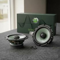 Alto Falante Coaxial Audiophonic Sensation CS650 V3 6,5 Pol 140W RMS Par Som HiFi Alta Definição Tweeter Seda