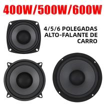 Alto-falante Coaxial Universal HiFi Para Carro De 4, 5 E 6 Polegadas, Subwoofer Automotivo De