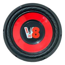 Alto falante compet 12 pol sub street 4 ohms chapa vermelho