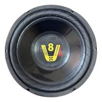Alto falante compet 12 pol subwoofer street v8 200w 4 ohms chapa preto