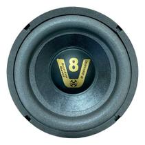 Alto falante compet 8 pol subwoofer street v8 200w 4 ohms chapa Alto falante compet 8 pol subwoofer street v8 200w 4 ohms chapa