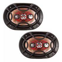 Alto Falante De Carro Potente 70WRMS Bravox Triaxiais e Quadraxial Com Adaptação Para Carros Tunados