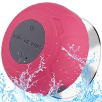 Alto-falante de chuveiro Bluetooth à prova d'água Annlend Pink Alto-falante de chuveiro Bluetooth à prova d'água Annlend Pink