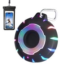 Alto-falante de chuveiro Bluetooth HEYSONG à prova d'água com bolsa de telefone