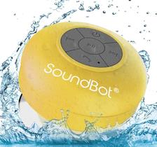 Alto-falante de chuveiro Soundbot SB510 HD Bluetooth Amarelo Alto-falante de chuveiro Soundbot SB510 HD Bluetooth Amarelo