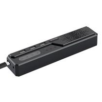 Alto-falante de computador Cykvis 3 em 1 USB com microfone para PC e laptop