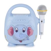 Alto-falante de Karaokê Infantil Vivitar Singimals com Microfone Bluetooth