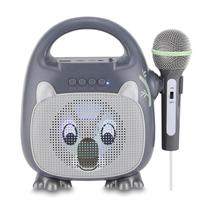 Alto-falante de karaokê Vivitar Singimals Kids com microfone Bluetooth